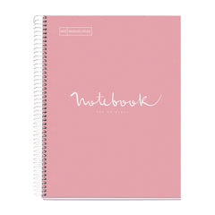 Miquelrius Hard Rock Notebook 1 Subject A4 100 Sheets Candy Pink - Al Masam Stationery LLC