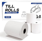 Atlas A1 plotter paper roll, 80 GSM, 600mm wide, 50 yards length, for large format printing and plotting.