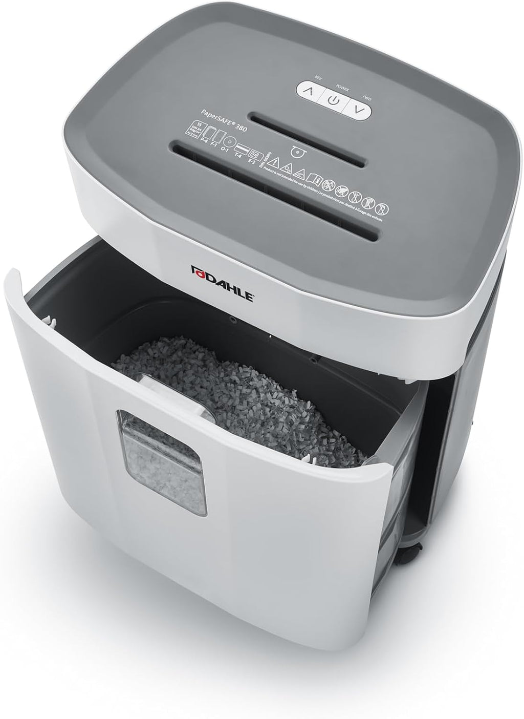 Dahle PS380 Cross-Cut Paper Shredder 4 x 12mm for Office & Document Security