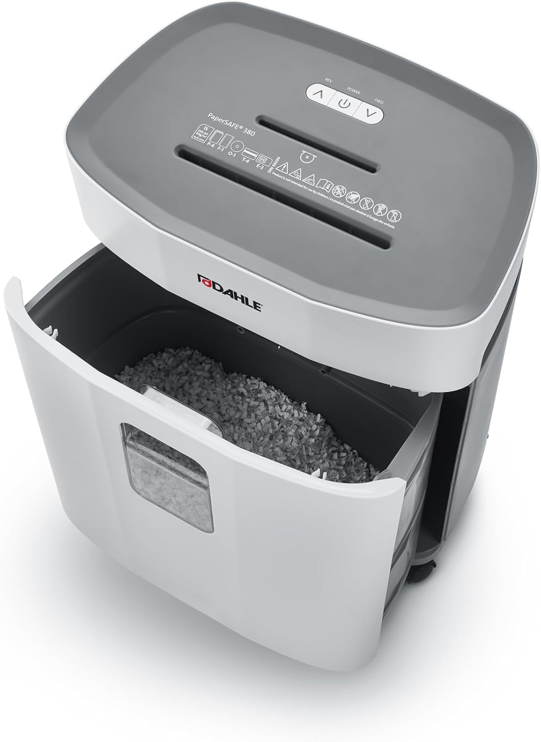 Dahle PS380 Cross-Cut Paper Shredder 4 x 12mm for Office & Document Security