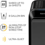 Fellowes Powershred LX220 Micro-Cut Shredder (Black)