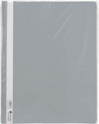 Atlas Thick PP A4 Flat File With Pocket White