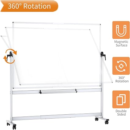 White Board 120x240cm with Stand