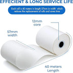 Atlas A1 plotter paper roll, 80GSM, 600mm wide, 50 yards long, suitable for large-format printing and plotting.