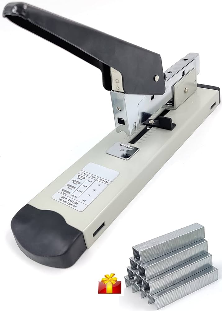 Hand Heavy Duty Stapler 2-100 Sheets - Al Masam Stationery LLC Main image