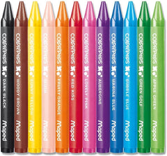 Maped Color Pencil & Black Peps, Crayons Maxi Pack - Al Masam Stationery LLC