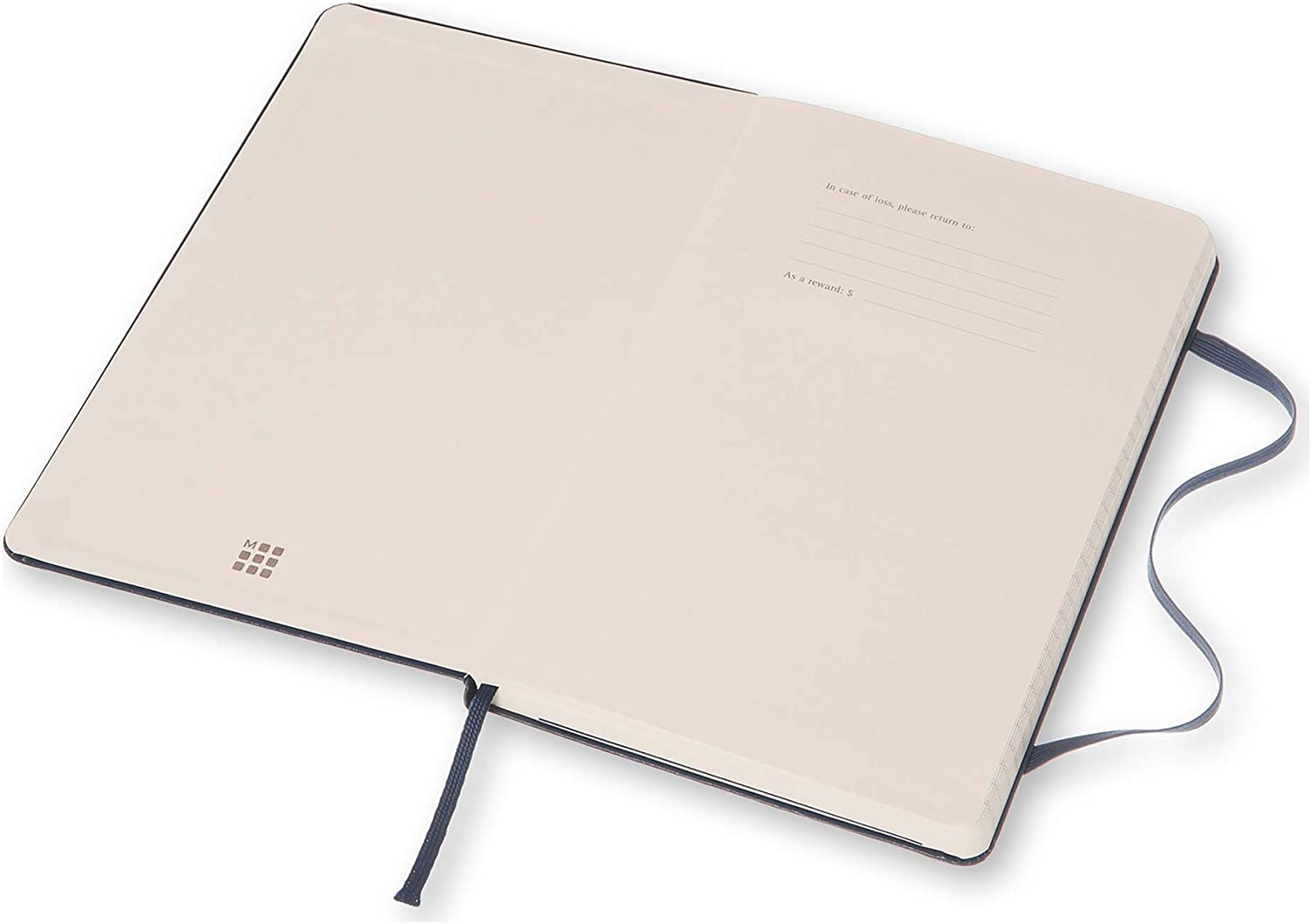 Moleskine Ruled Notebook Hard Cover A5 Sepphire Blue - Al Masam Stationery LLC