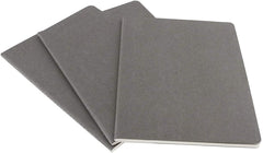 Moleskine Set of 3 Cahier Ruled X-Large Journals Pebble Grey - Al Masam Stationery LLC