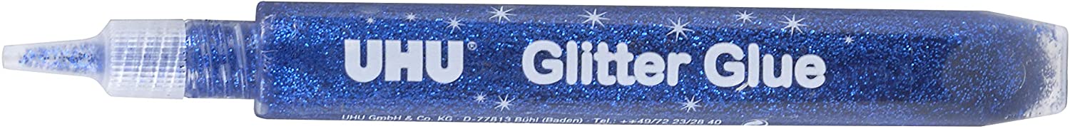 UHU GLITTER GLUE ORIGINAL 10ML - Al Masam Stationery LLC