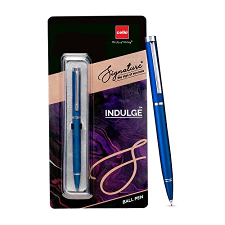 Cello Signature Indulge BP 1BLTR- Blue - Al Masam Stationery LLC Main image