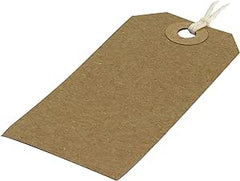 BUFF STRUNG TAGS 82*41MM( BOX OF 1X1000)