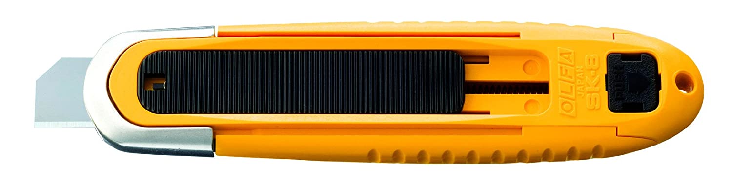 Olfa Safety Knife Auto self Retracting - Al Masam Stationery LLC