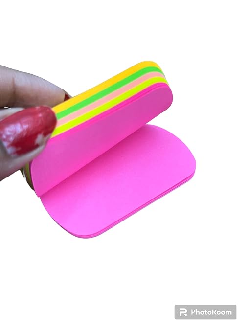 Telephone Shape Sticky Note Pad – Assorted Colours