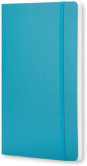 Moleskine Plain Soft Cover Notebook Pocket Size Underwater Blue - Al Masam Stationery LLC