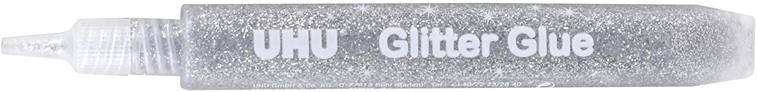 UHU GLITTER GLUE ORIGINAL 10ML - Al Masam Stationery LLC