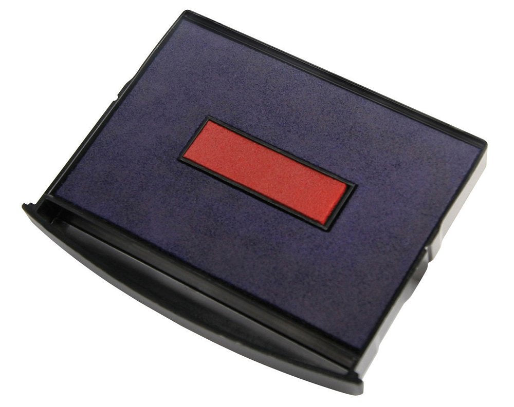 Imprint 360&nbsp;your #1 source for quality business products specializing in stamps and signs  Cosco Premium Replacement Pad for Self-Inking COSCO 2000 Plus 2300 Stamp  • Blue/Red 2 Color Ink  • Measures: 1-3/4" x 2-1/8"  • Long Lasting up to 5,000 impressions  • Produced with the high grade materials for long lasting use  Easy to replace, Just snap out the old pad and snap in a new one. Makes your stamp work like new