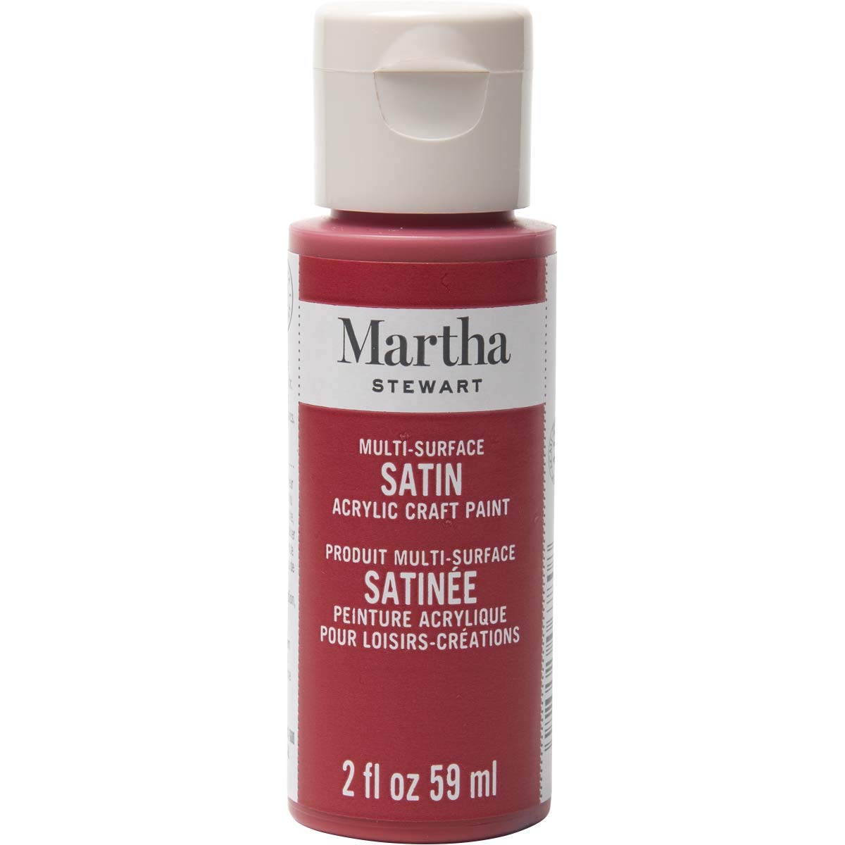 Martha Stewart Cps Prl 2Oz Red Satin - MSP 72935 - Al Masam Stationery LLC