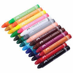FABER-CASTELL Jumbo Wax Crayons Round 90mm 11mm