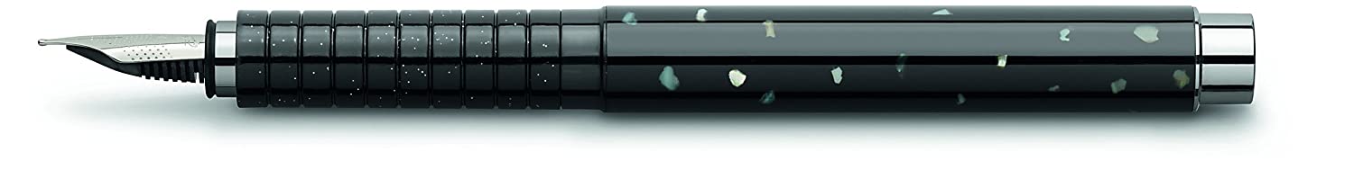 FABER-CASTELL FOUNTAIN PEN BASIC BK PERAL F - Al Masam Stationery LLC