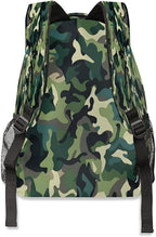 Atlas Boy Army Blue Backpack, 18-inch school bag with multiple compartments, durable fabric, and adjustable straps for students.