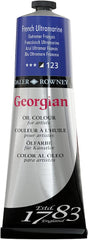 Daler Rowney Georgian Oil Paint  225ML FRENCH ULTRA MARINE - Al Masam Stationery LLC