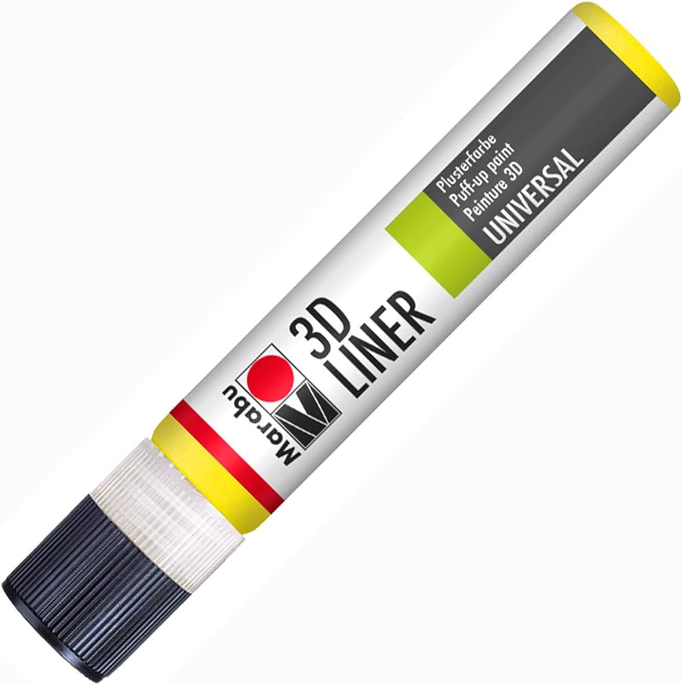 Marabu 3D-Liner, 620 3D-Lemon, 25 Ml - Al Masam Stationery LLC