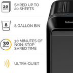 Fellowes Powershred LX220 Micro-Cut Shredder (Black)