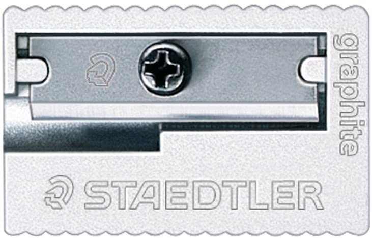 Staedtler 510 Metal Sharpner singl hole - Al Masam Stationery LLC