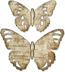 Bigz Die Tattered Butterfly By Tim Holtz - SIZ 664166 - Al Masam Stationery LLC