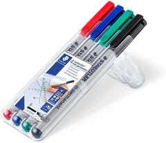 Staedtler 312-WP4-B Lumocolor OHP Non-Permanent Pen Broad - Al Masam Stationery LLC