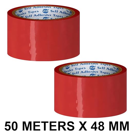 Apac Red Packaging Tape 2 Inch x 100 Yards Secondary image