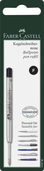 FABER-CASTELL Ballpont pen refill black F in BC - Al Masam Stationery LLC