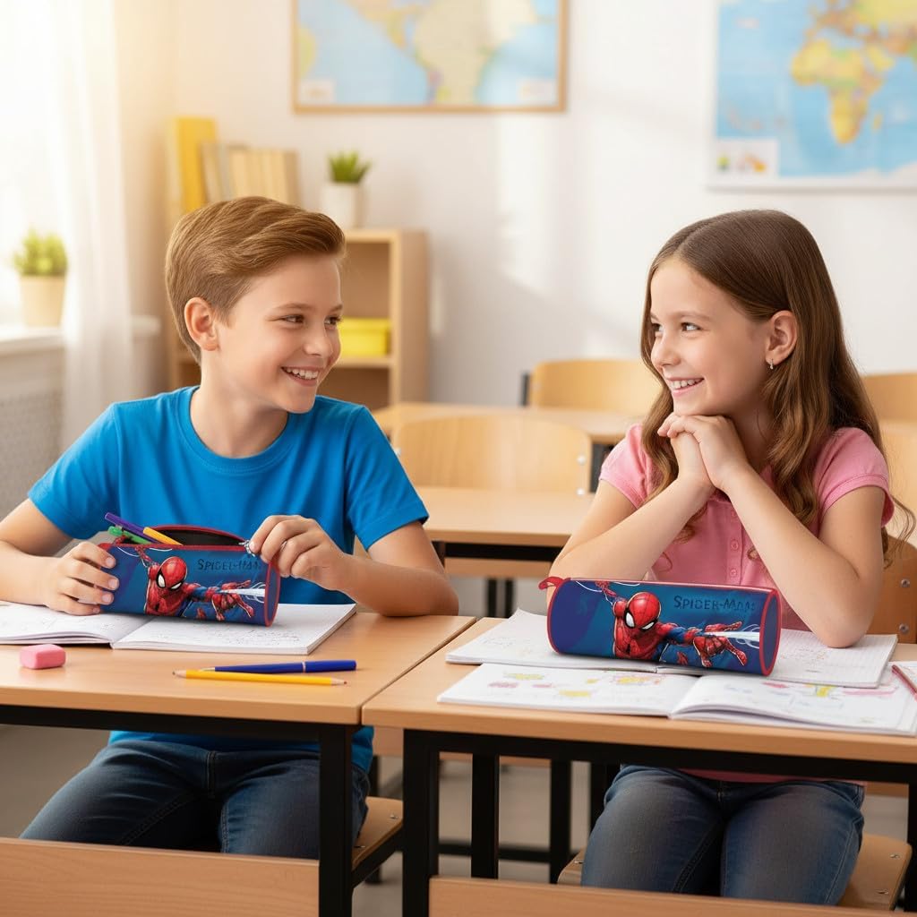 Spider-Man Pencil Pouch 80428 for School Stationery Secondary image