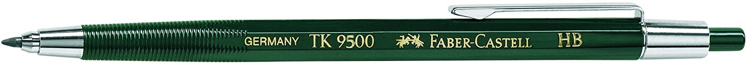 FABER-CASTELL TK9500 clutch pencil -HB Box of 10pc - Al Masam Stationery LLC