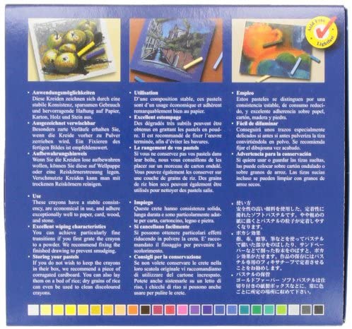 FABER-CASTELL Creative Studio Soft Pastels Full Length - (Pack of 24) - Al Masam Stationery LLC