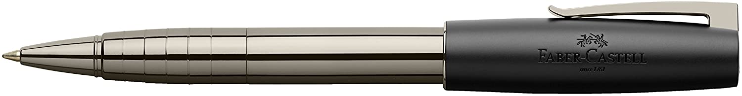 FABER-CASTELL Ink roller LOOM gunmetal shiny - Al Masam Stationery LLC