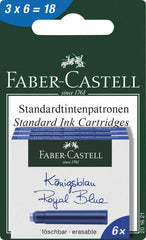 FABER-CASTELL Ink Cartridge Royal Blue - Al Masam Stationery LLC