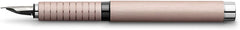 FABER-CASTELL Fountain Pen Essentio Aluminium Rose F - Al Masam Stationery LLC