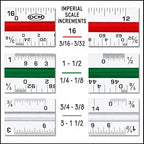 Triangular Scale for Drawing, Drafting & Measurement