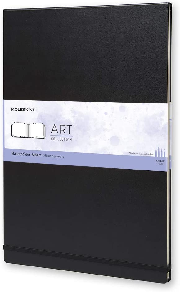 Moleskine Folio Waterclr Album A3 200gsm BF852EN - Al Masam Stationery LLC
