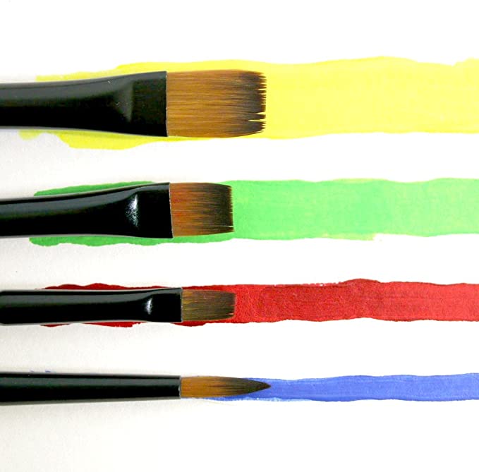 Mont Marte Gallery Series Brush Set Acrylic 4pc Secondary image