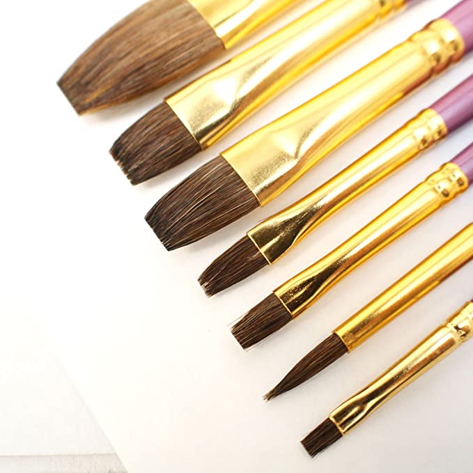 Mont Marte Gallery Series Brush Set Watercolour 7pc - Al Masam Stationery LLC