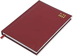 FIS A5 Diary 2024 (Arabic/English) Maroon - Al Masam Stationery LLC