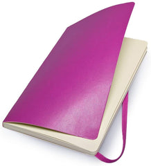 Moleskine Plain Soft Cover Notebook Large Size Purple - Al Masam Stationery LLC