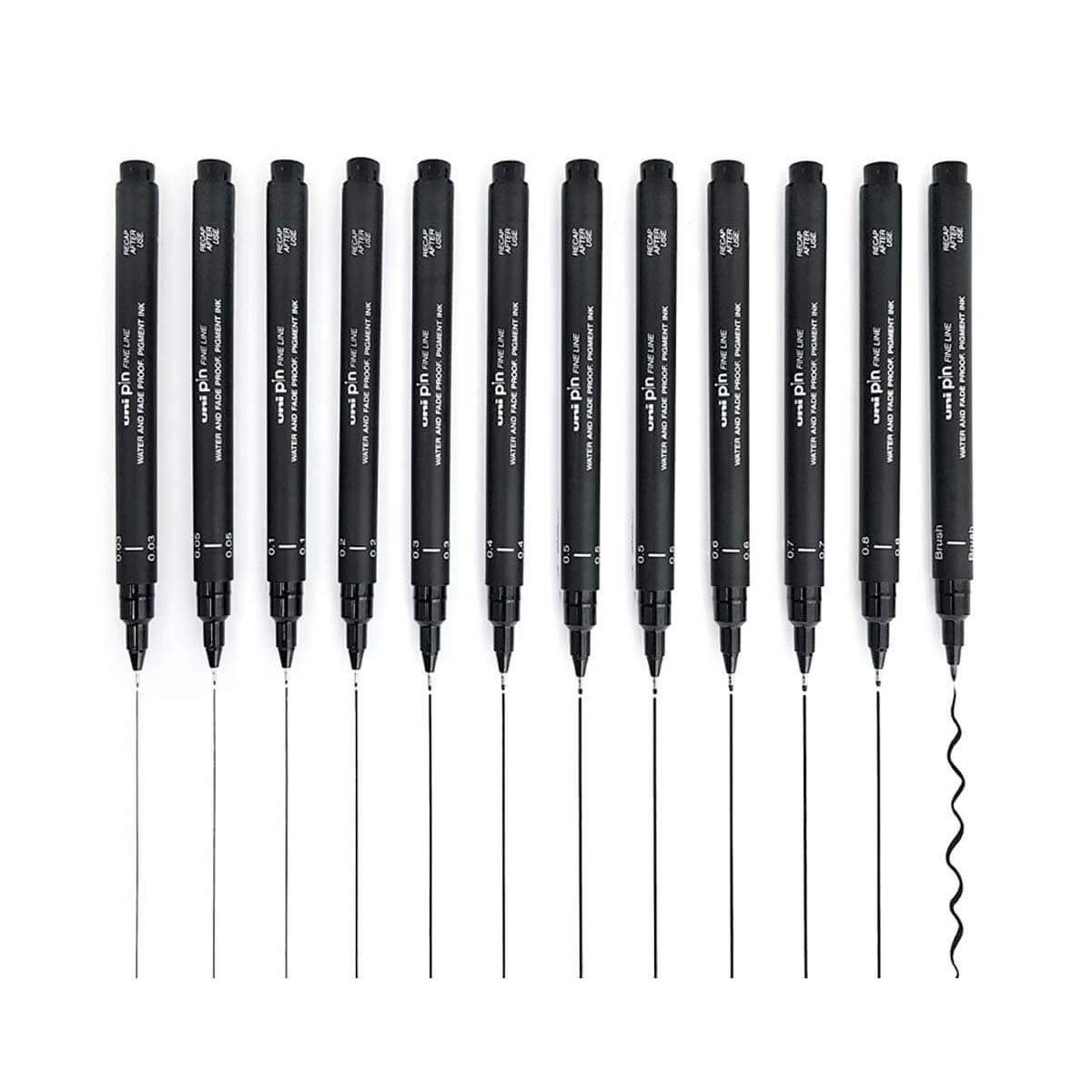 Uni Pin 200 Fine Line 0.03mm - Al Masam Stationery LLC