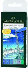 FABER-CASTELL PITT Artist Pen Shades of Blue - Al Masam Stationery LLC