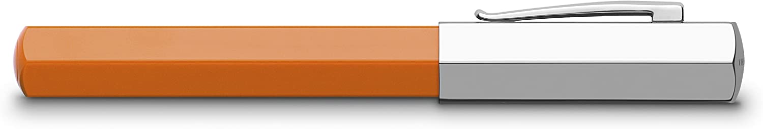 FABER-CASTELL FOUNTIN PEN ONDORO ORANGE F - Al Masam Stationery LLC