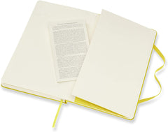 Moleskine Ruled Classic Notebook Hard Cover A5 Dark Yellow - Al Masam Stationery LLC