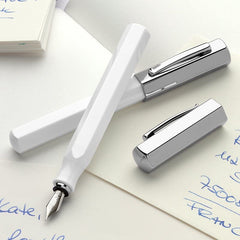 FABER-CASTELL FOUNTAIN PEN ONDORO WHITE F - Al Masam Stationery LLC