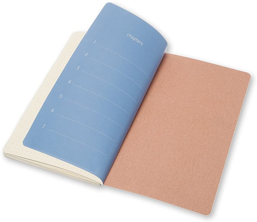 Moleskine Chapters Slim Large, Ruled, Old Rose, Soft Cover Journal - Al Masam Stationery LLC
